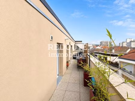 a vendre - reims secteur ave de paris - t2 terrasse parking
