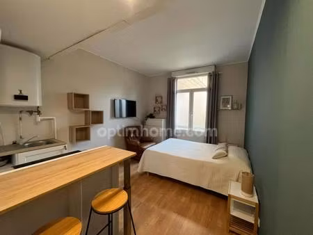 franconville (95  val d'oise) - studio meublé - 20 17 m² + cave - cœur de ville - proche g