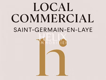 local commercial à louer de 45 m² à saint-germain-en-laye - réf 14662