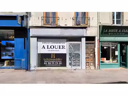 local commercial à louer de 50 m² à saint-germain-en-laye - réf 14662