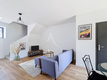 billère centre - appartement t3 triplex avec jardin privatif et stationnement