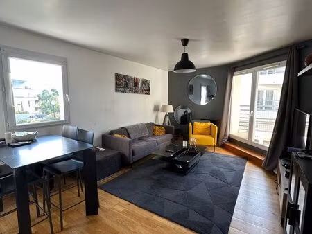 appartement meublé t2 – 42 m² avec terrasse – l’hermitage