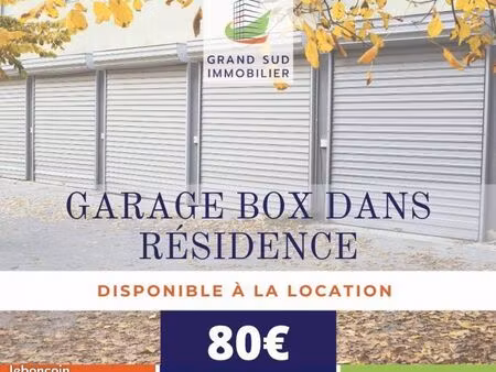 parking/box 1 pièce 12 m²