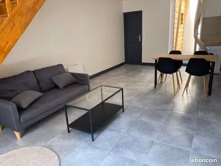 maison t2 meublée – clim réversible – 51 m²