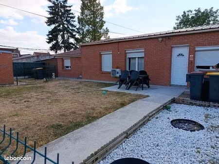 maison t2 de plain pied avec jardin secteur calme