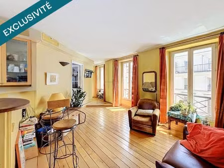 duplex 4 pièces - 80m² - belleville - paris 19
