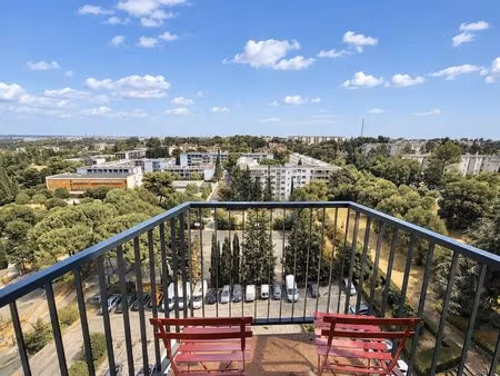 quartier alco / supagro-t2 meublé avec terrasse  cave  stationn