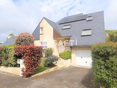 fouesnant  en impasse  le centre ville à pied  maison d'architecte  143 m²  4 chambres  de