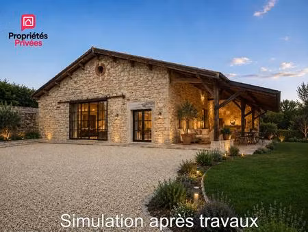 grange en pierre à réhabiliter 240 m² au sol avec cu opérationnel