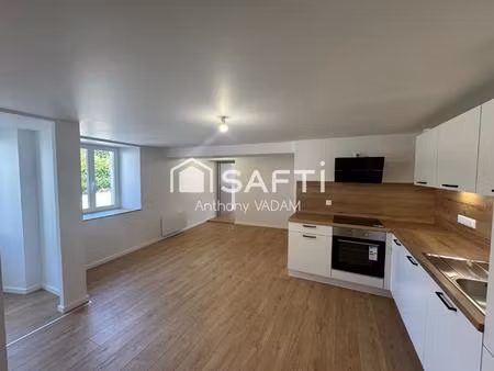 appartement rénové de plain-pied à frasne