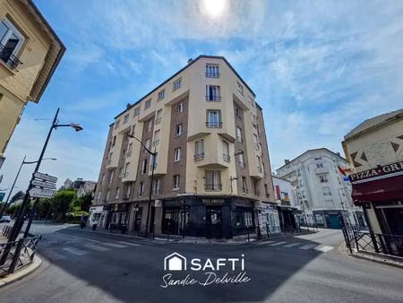 appartement 2 pièces- 30.35m² + combles aménageables