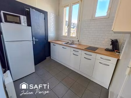 appartement 2 pièces- 30m2 + combles aménageables