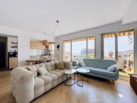 penthouse 4p vue mer à roquebrune cap martin-carnoles