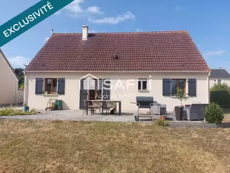 maison de plain-pied 3 chambres sur plus de 1 000 m² de terrain