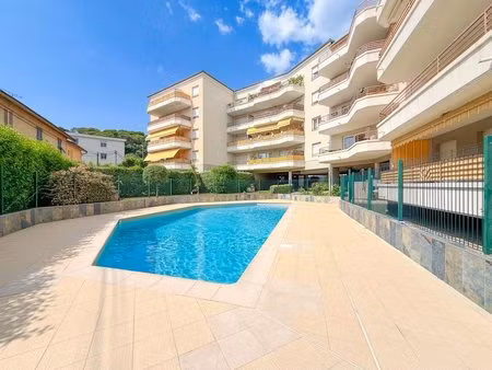 cagnes st-jean superbe 3 pièces 64 m² étage terrasse garage et cave - piscine