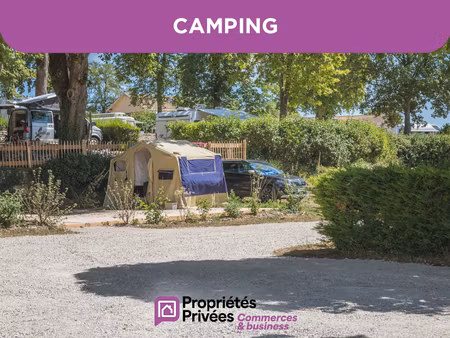 cote d'armor - murs et terrains de camping pleine vue mer