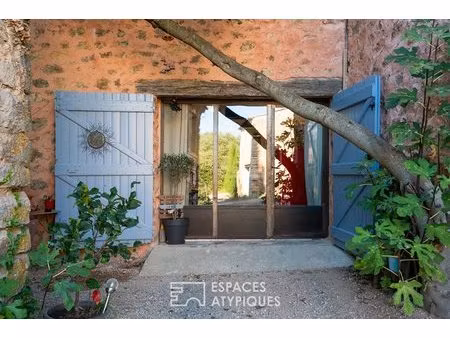 maison en pierre rénovée avec bassin et appartement indépendant