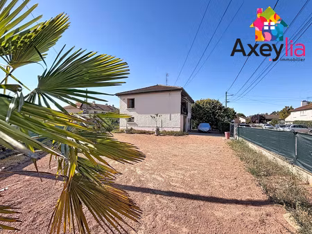 a vendre - mably - maison louée élevée sur sous-sol avec deux chambres  garage et terrain