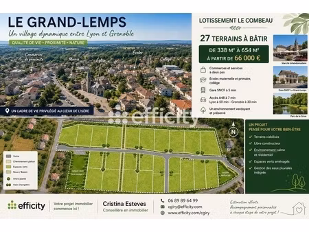 terrain - 655 m²