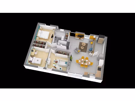 vente maison neuve 4 pièces 77 m² à chambourg-sur-indre (37310)  155 147 €