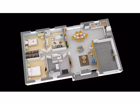 vente maison neuve 4 pièces 83 m² à valdivienne (86300)  171 379 €