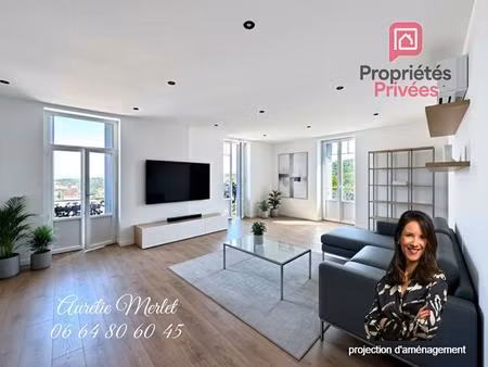 appartement de 105 m² avec parking et dpe a