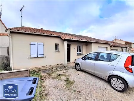 location maison 3 pièces 70m² migne auxances 86440