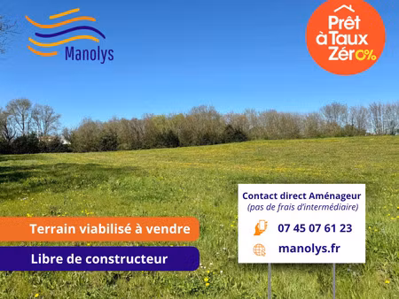 vente terrain 347 m² saint-pierre-la-noue (17700)
