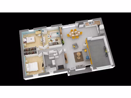 vente maison neuve 4 pièces 83 m² à brach (33480)  255 619 €
