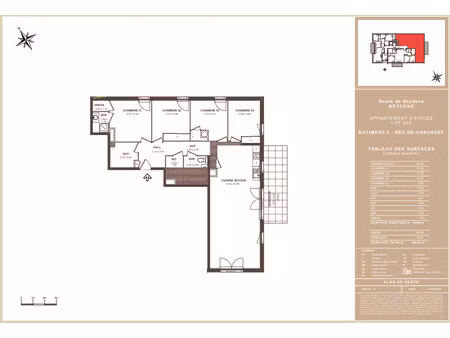 vente appartement 5 pièces