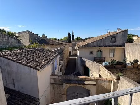aigues-vives – maison de village de caractère avec terrasses  cour  garage et local...