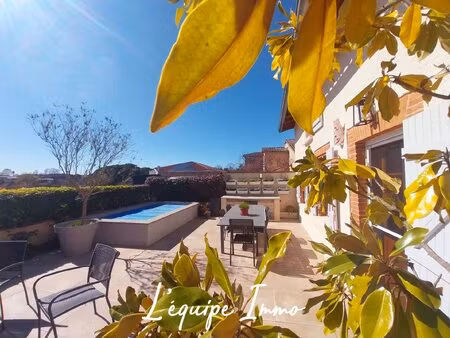 maison de village t5 avec piscine et garage