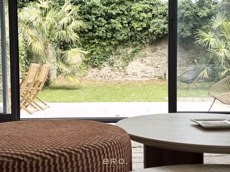 rive gauche du port de vannes maison d’architecte neuve avec jardin