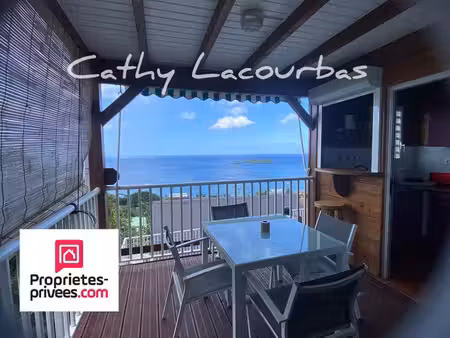 achat appartement 3 pièces 52m² bouillante 97125