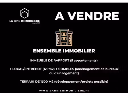 vente immeuble 14 pièces