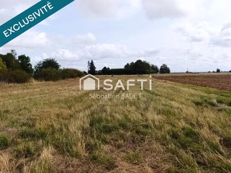 vente terrain 1250 m² chouday (36100)