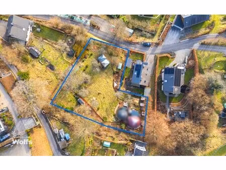 terrain à vendre de 1545 m² à malmedy (vbe49267)