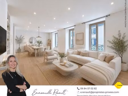 auray centre superbe appartement t4  2 chambres  de 123 82 m²