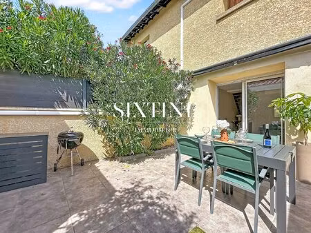 duplex avec jardin plein coeur de serezin du rhone