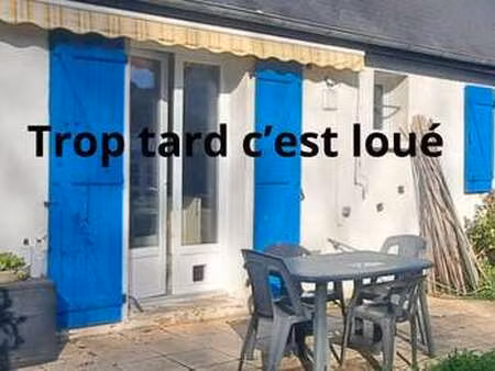 location maison meublé à la trinité-sur-mer (56470) : à louer meublé / 86m² la trinité-sur