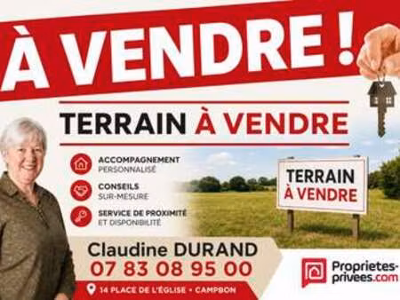 vente terrain à campbon (44750) : à vendre / 500m² campbon