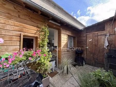 maison touques centre - 65 m² - 2 chambres - terrasse - aucun travaux - proche deauville