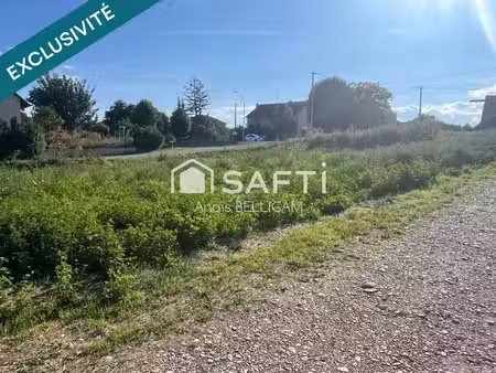 superbe terrain libre et viabilisé de 5 ares