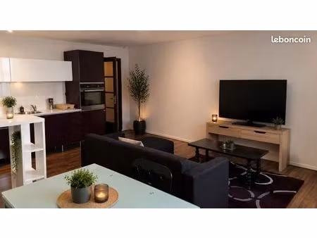 t2 meublé de 60 m² – hyper-centre de lons-le-saunier