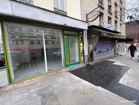 local commercial 86 m² – emplacement stratégique à l'entrée de saint-ouen