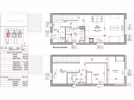 maison 4 pièces 81 m²