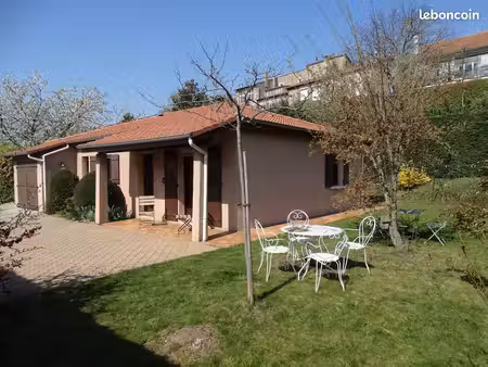 maison vide ou meublée avec jardin  parking  garage  borne véhicule électrique