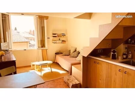 studio en duplex  charmant cv historique