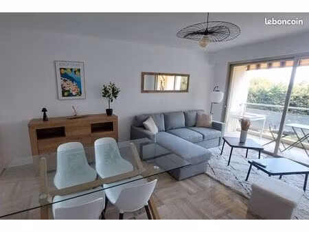 t2 meublé neuf 45 m² — terrasse  clim  parking — bail mobilité sept/mai