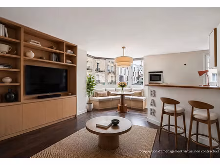 vente appartement 3 pièces 55 m² à paris 20ème (75020)  490 000 €